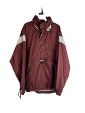 Vintage 90s Nike Mens XL Spell Out Center Swoosh Hood Rain Wind Anorak Jacket