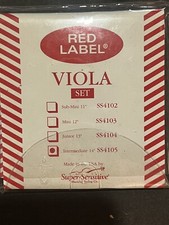 Red Label SS4105 3/4 Viola String Set NOS