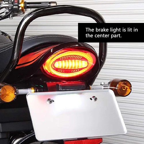 For Kawasaki Z900RS 2018-2023 Motorcycle Accessories LED Brake Rear Tail Light - Bild 4 von 10