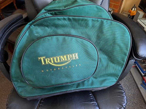 Triumph Motorcycle Pannier Bags - Picture 3 of 4