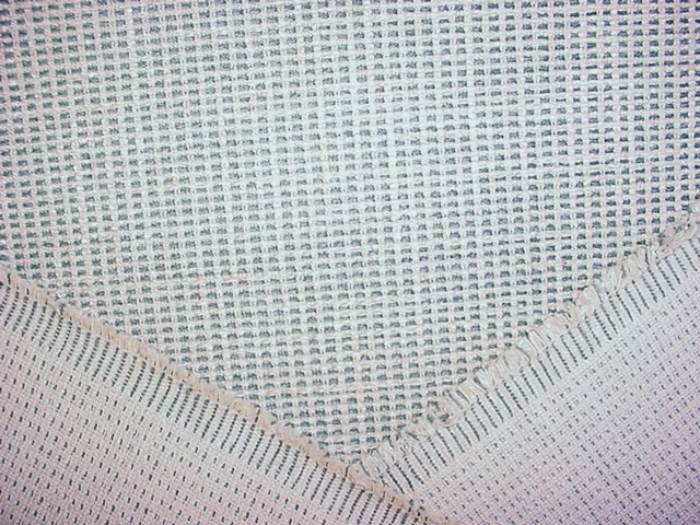 Tela de tapicería de chenilla azul crema mineral folly 3-1/2 años GP & J Baker PF50487 Foto 4 de 4