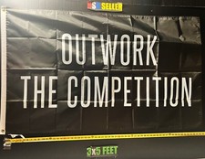 Motivation Flag FREE USA SHIP 36 Dorm Workout College Fitness Beer USA Sign 3x5'