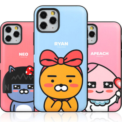 Genuine Kakao Friends Cutie Card Bumper Case Galaxy Note 10/Note 10 Plus Case