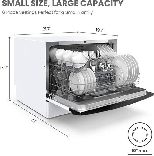 energy efficient portable dishwasher