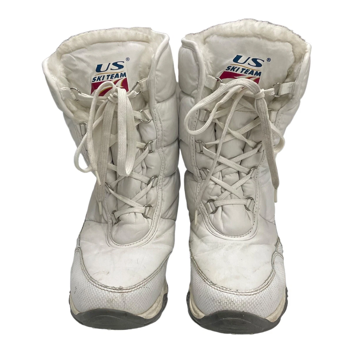 Khombu white boots sales