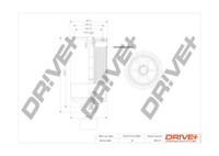 Dr! Ve + DP1110.13.0261 Kraftstoff Filter FüR CitroëN, Fiat, Peugeot
