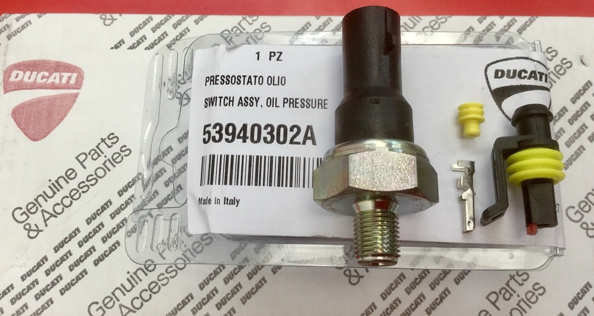 Ducati oil pressure switch for ALL Models NEW GENUINE DUCATI PARTS
