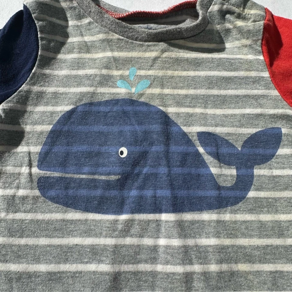 Camisa raglán Baby Boden y pantalones con apliques de cordón, en muy buen estado, talla 3-6 meses (AA2) Foto 2 de 4