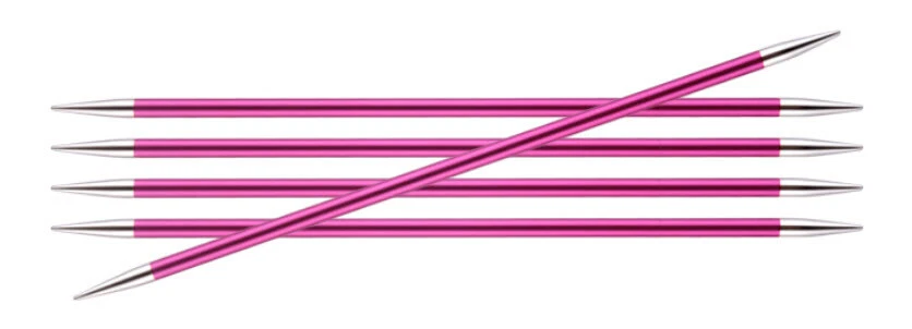 KnitPro ZING Nadelspiel Aluminium bunt beschichtet | 20cm - 15cm - 2,00 - 8,00mm - Bild 1 von 1