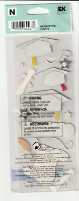 Jolee's Boutique Grad Dimensional Stickers - Scrapbook & Greeting Card Embellishments
