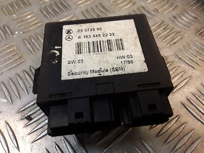 Mercedes W163 Alarm Signal Steuereinheit für ML Klasse W163 OEM 1635452232