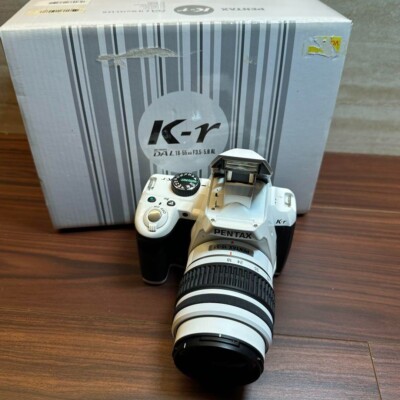 PENTAX Pentax K K-r 12.4MP Digital SLR Camera - White (Body Only