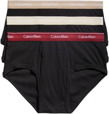 Calvin Klein Men's Cotton Classics 3-Pack Brief 2XL
