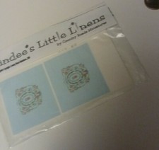 Lindees Little linens marca casa delle bambole lino set punto ago design originale