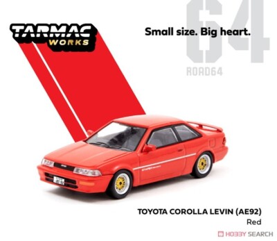 TARMAC WORKS - Toyota Corolla Levin AE92 Red