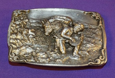 bergamot brass works belt buckle 1984