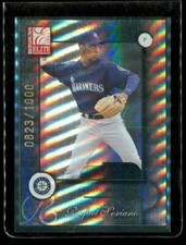 2001 DONRUSS ELITE Rookie Holo Baseball Card #194 RAFAEL SORIANO Mariners LE
