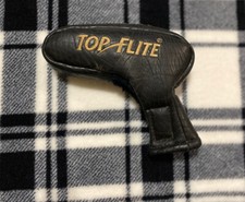 Top Flite Micro Groove Blade Putt Head Cover Black Microgroove Head Cover
