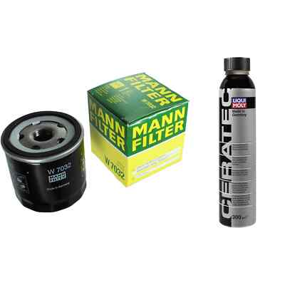 MANN-FILTER ÖLFILTER W 7032 + LIQUI MOLY Cera Tec 3721