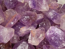 1 Pound of Amethyst Large Chunk Rough from Brazil - Cutting, Cabbing