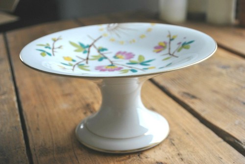 Limoges Compote Pedestal Dish Tazza Cake plate - Picture 2 of 6