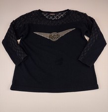 Vintage 1995 Harley Davidson Pullover... Women's Medium.   .S2-23.