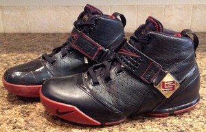 lebron 5 black and red