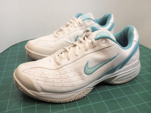 Zapatillas Nike Zoom Air Azul y Blanco Mujer Talla 10 Estilo 316008 a 2007 Lanzamiento - Imagen 12 de 24