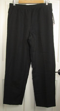 NWT Briggs New York Black Pants Womens Size 10P 31 x27.5 Pockets 131-30620