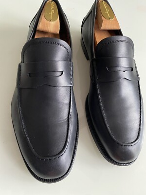 Gucci Loafers Mens Black Leather Size 8.5 D Old Money Quiet Luxury Slip On Black Leather 1953 Horsebit Loafer | GUCCI® US main image 2