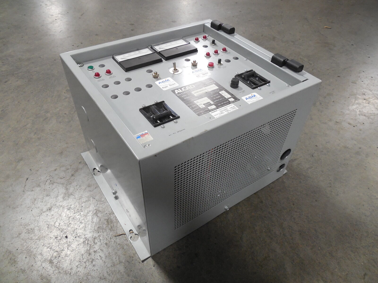 USED Alcad 1SCRF-048-012-E Battery Rectifier Charger Spasm price Unit Special sale item 48VD