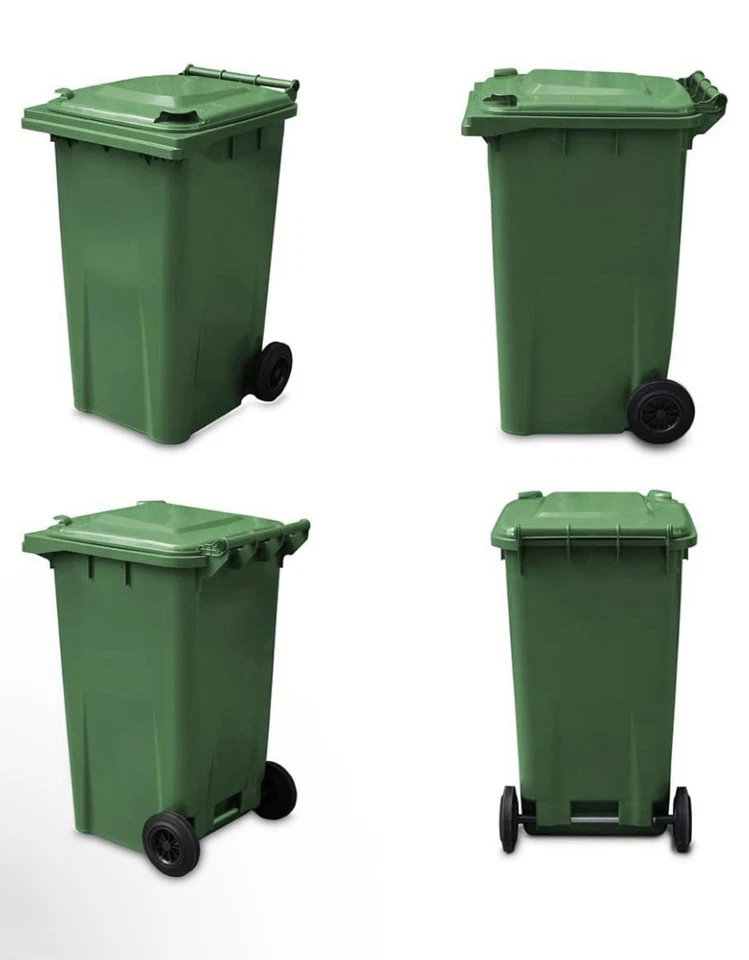 ♻️ 240L Heavy-Duty Green Colour Wheelie - 1 Bin – Durable &  Reliable ♻️ - Image 4 of 4