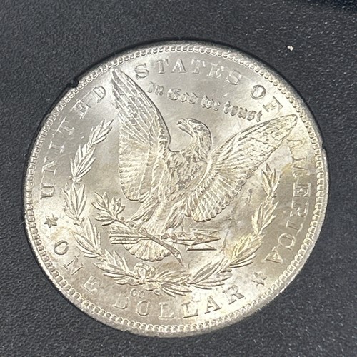 1884-CC GSA MORGAN SILVER $1 DOLLAR BRILLIANT UNCIRCULATED IN GSA BOX & COA - Picture 7 of 7