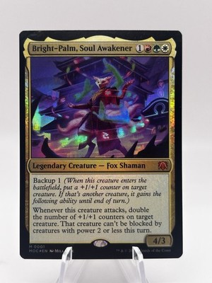 Bright-Palm, Soul Awakener 0001 Foil Commander: March of the Machine MOC MTG NM
