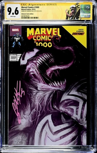 MARVEL COMICS #1000 CGC SS 9.6 NM+ GABRIELE DELL'OTTO EXCLUSIVE VARIANT VENOM
