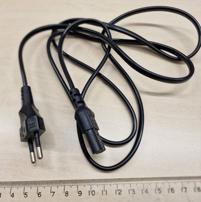 Longwell LS-7 / LP-21 2,5A 250V EU Stecker Stromkabel Kabel 2-polig