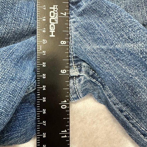 Cinch Mens Slim Fit Straight Leg Silver Label Denim Blue Jeans Size 27x32 - Picture 8 of 9