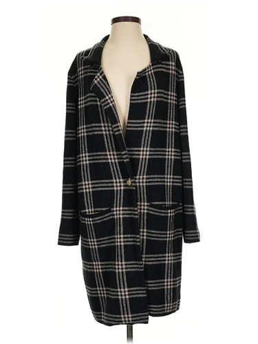 Morning Lavender Women Black Cardigan S