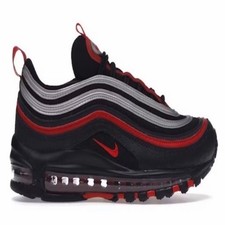 Nike Air Max 97 Black Red Silver