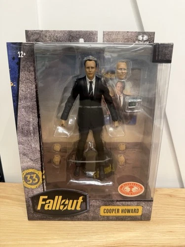 McFarlane Fallout Series Cooper Howard Action Figure Platinum Red Chase Edition