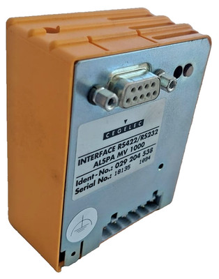 Cegelec Alspa MV1000 Interface RS422 RS232 029204538 Alstom Modul OVP