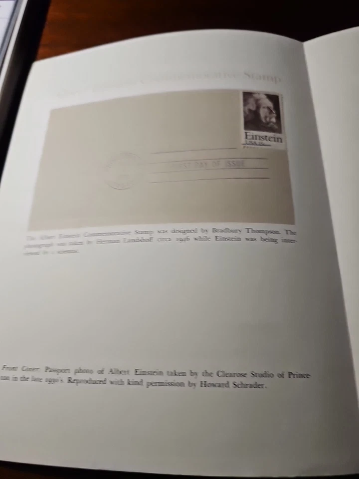 USPS FDC CEREMONY  1979 FOR ALBERT EINSTEIN - Image 4 of 4