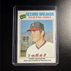 Topps 1977 Nolan Ryan #234 Record Breaker California Angels MLB Baseball Card