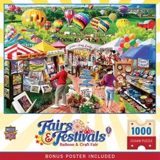 MasterPieces - Fairs Festivals - Balloon Craft Fair 1000 Piece Jigsaw Puzzle