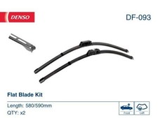 DENSO Wischer Flat Blade KIT AUDI A8 (4E2, 4E8) 3.0 TDI quattro (03-10) DF-093
