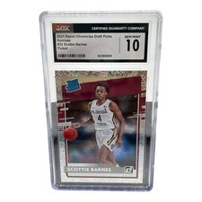 2021 Panini Chronicles Draft Picks Donruss #32 Scottie Barnes Pulsar CGC 10 MINT