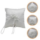 Pearl Ring Pad Bride Pillow Cushion Wedding Decorations for Tables