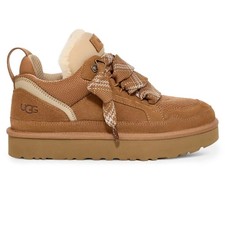 UGG Lowmel Trainers - chestnut (UK 6)  + suede with cosy shearling lining