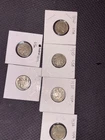 6 Buffalo Nickels Lot 1920, 1935, 1936, 1937 & More – Vintage US Coins