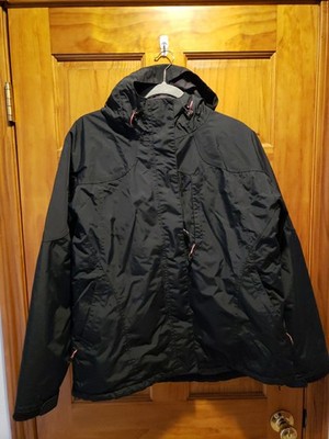 EMS WOMANS XL WINTER COAT, LINED, GENTLY USED CONDITION